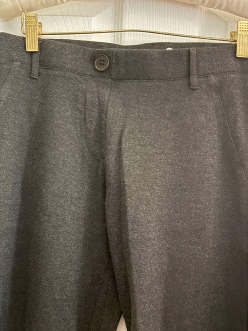 Betabrand charcoal bootcut dress yoga pant - Picture 6 of 9